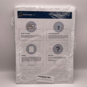 SheetLabels Com Return Address Labels 8000 Labels 100 Sheets‎ NIP